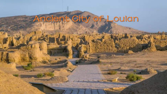 Introduction to the Ancient City of Loulan at the Exchange Meeting