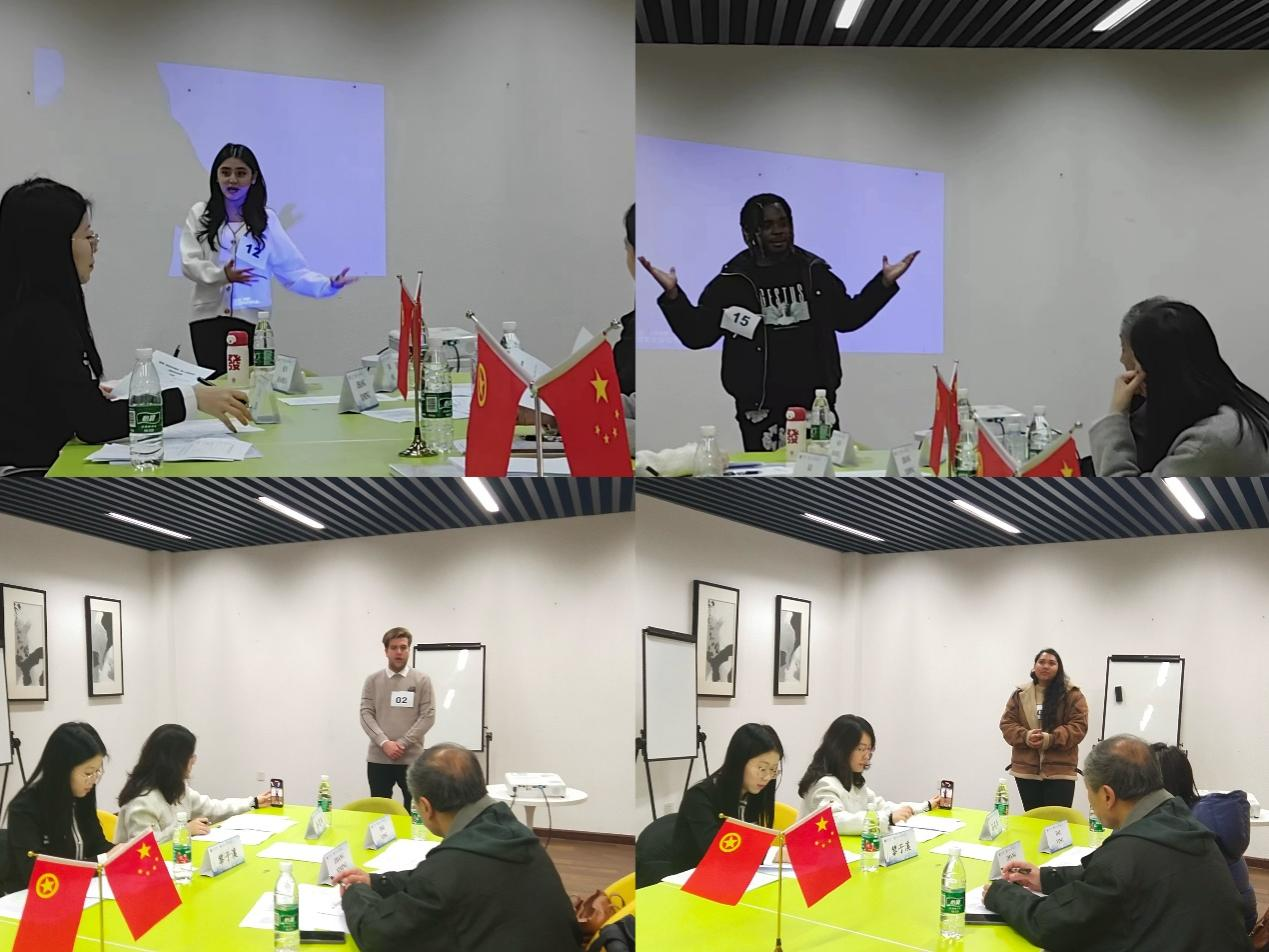 Pictures of Contestants’ Presentations