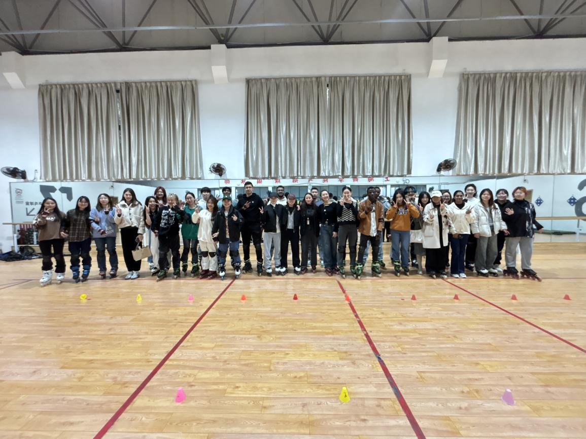 Group photo of all roller skaters