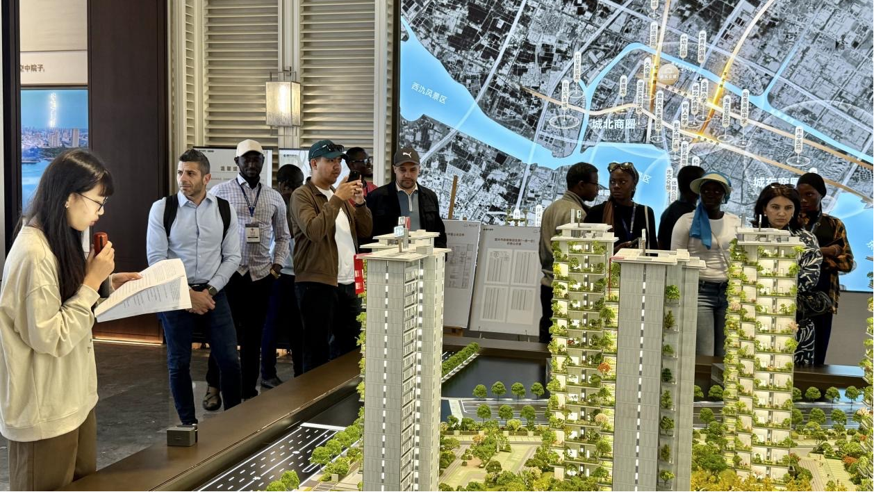 Image: Visiting the Xijiu Cloudscape project of Yixing City Urban Development Investment Co., Ltd.