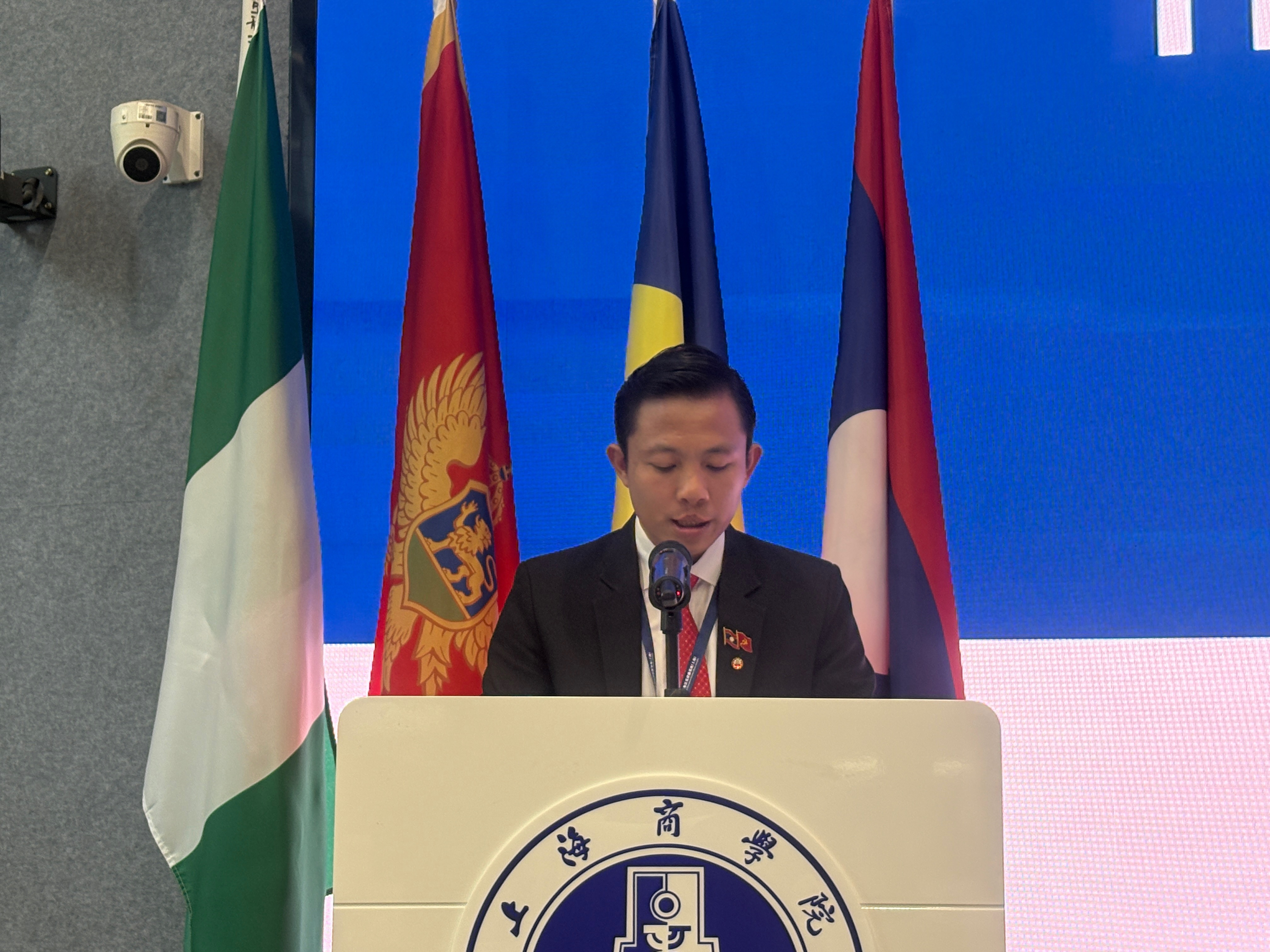 Image: Chen Xiaojing speaking