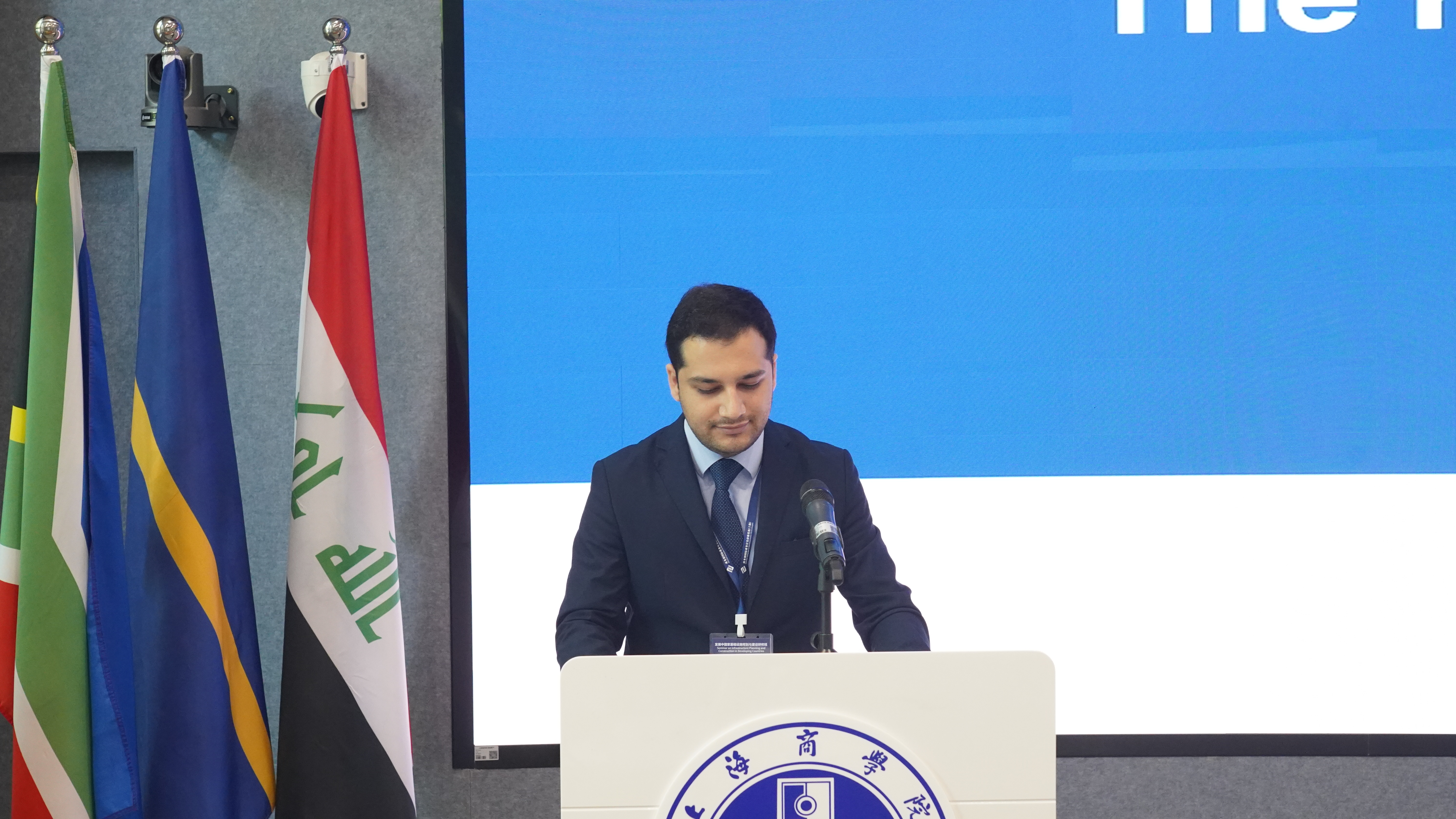 Photo: Participant representative speaking