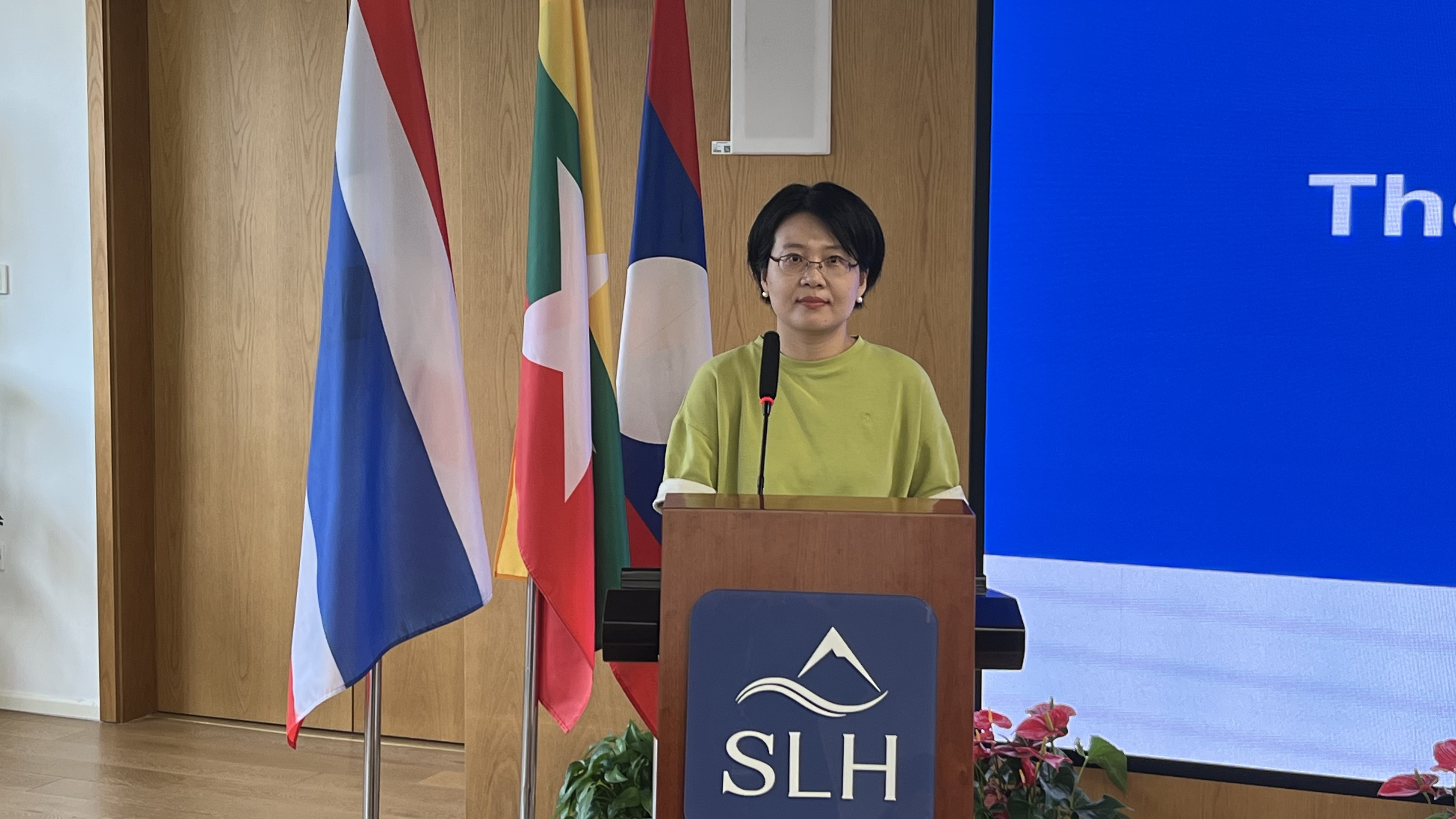图为孙波发言
